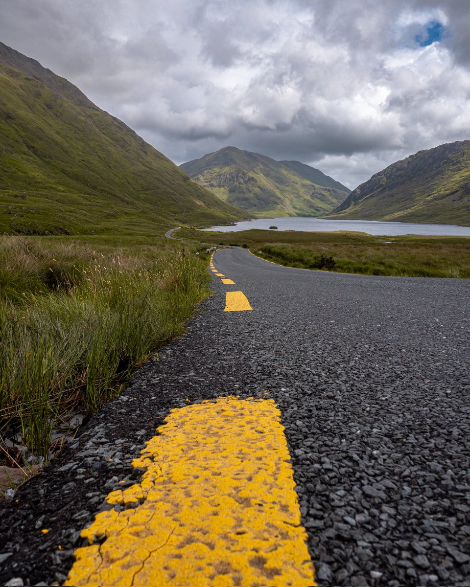 Beautiful light on the mountains above The Doolough valley in Co Mayo. <a href="/GoToIreland/">Discover Ireland</a> <a href="/IrelandB4UDie/">Ireland Before You Die</a> #Ireland #vacationireland #Wildatlanticway