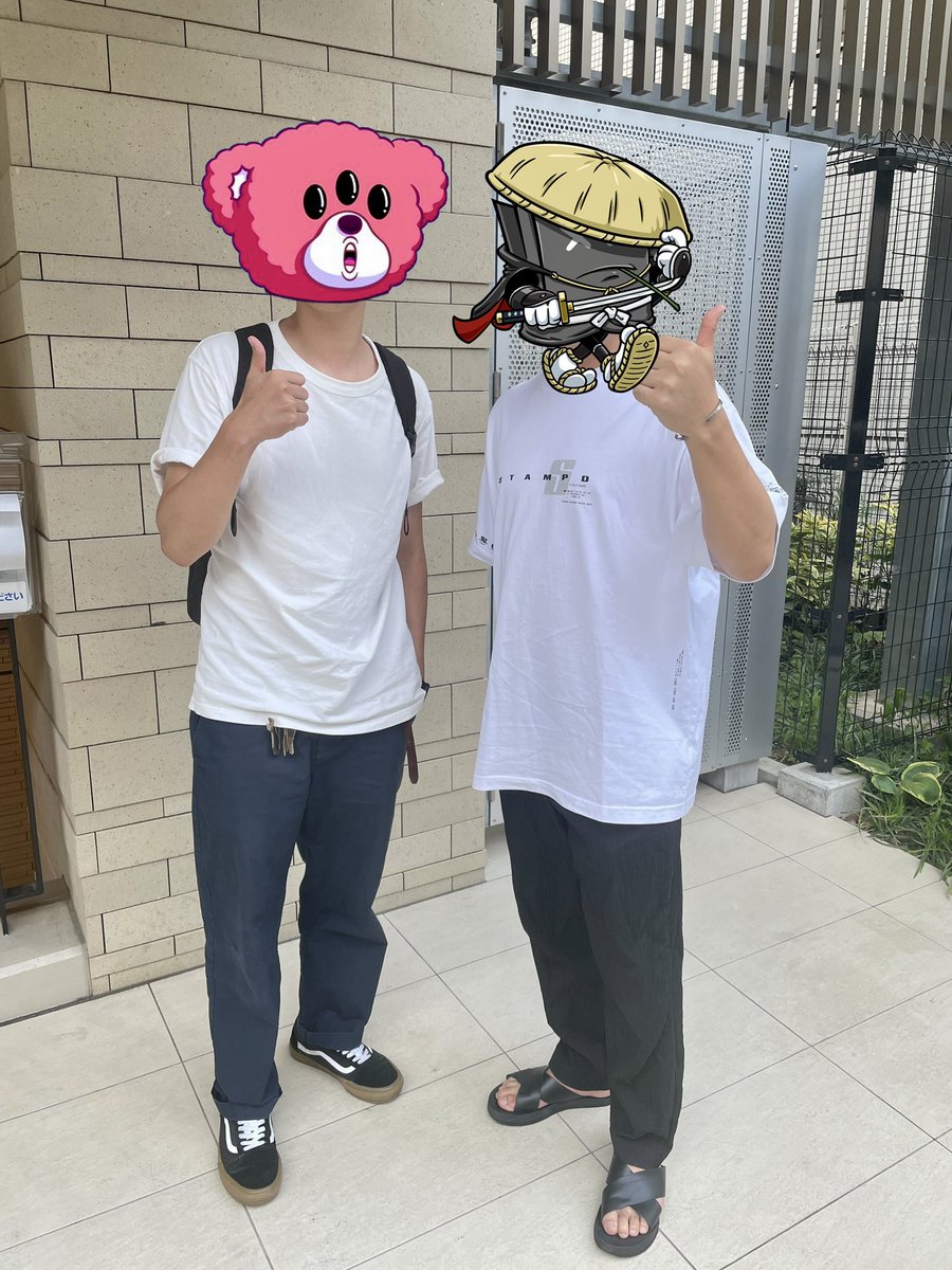 先日の<a href="/AEB_NFT/">AEB_NFT</a> さんとのAMAは聞いて頂けましたか🎙️👻

◼︎47都道府県にアパレル店舗出店PJ（Stores in 47 prefectures仮w）

改めてAR店舗についてBUNさんとブレストしてきました🔥

ワクワクが止まりませんww

必ず実現させるので皆さん応援📣よろしくお願いします👻×🐻

#OBKS #ABE #AR