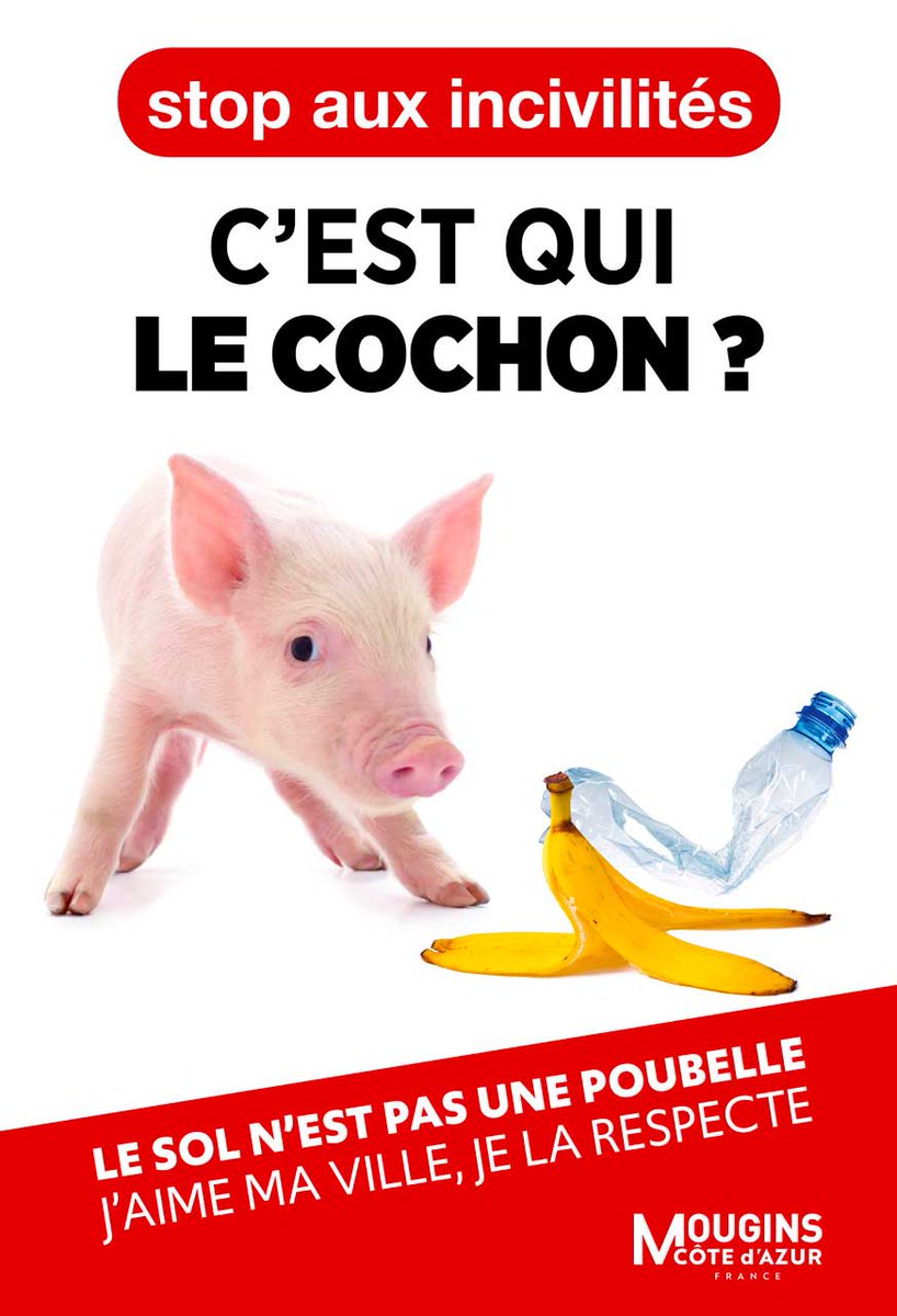 villedemougins's tweet image. 😊 Le #civisme ▶ c'est avec vous 🤝
Merci de nous aider à préserver notre belle ville de #Mougins 🙏
⚠ Toute infraction est passible d'une amende...
Les infos 👉 bit.ly/3954Vgl 
#QualitéDeVie