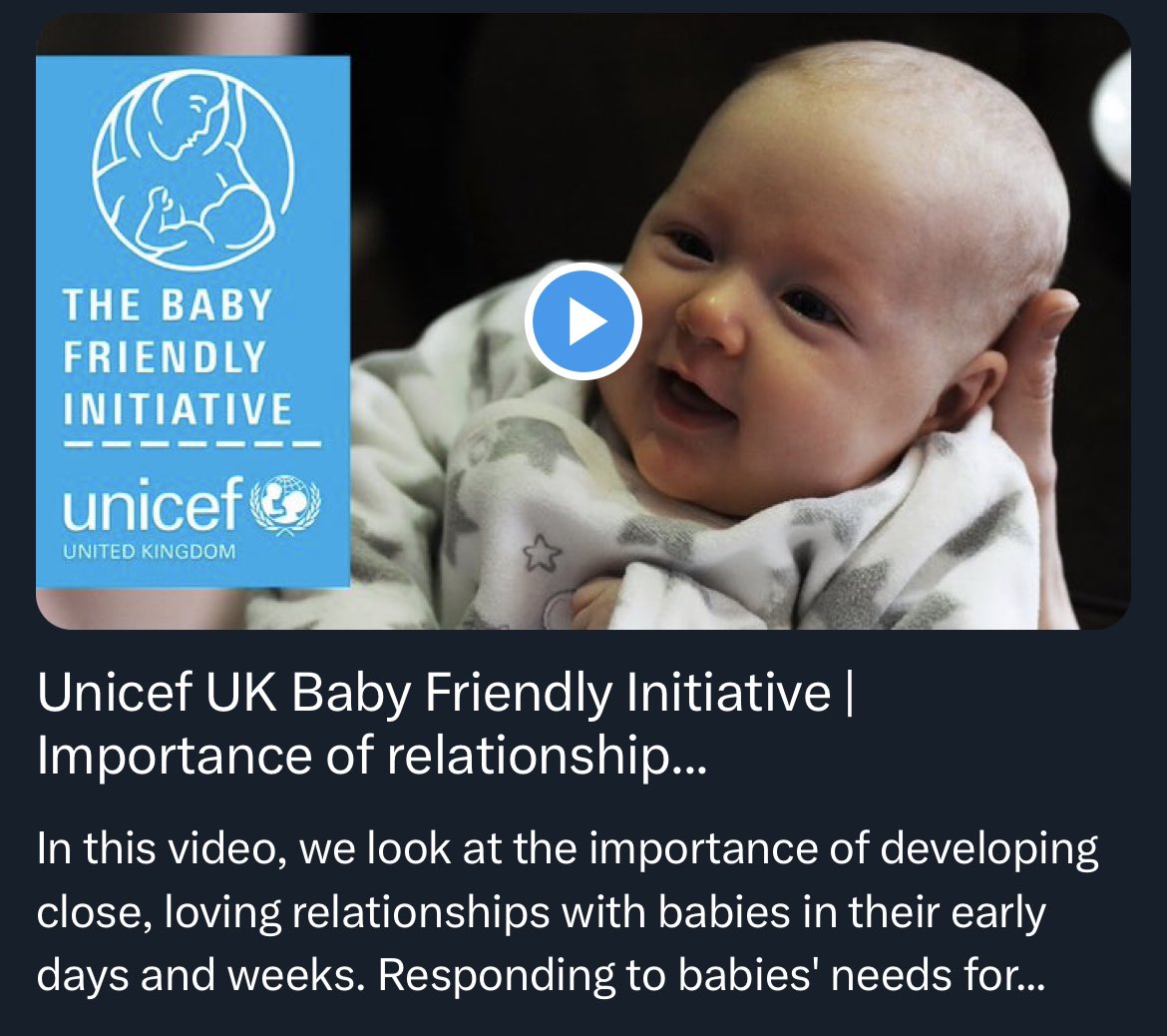 PeepleCentre's tweet photo. Great video from @UNICEF on the importance of developing close &amp; loving relationships with babies in their early days &amp; weeks. Includes lived experiences from parents &amp; how they have grown in confidence on their parenting journey. 

https://t.co/905AjvjwMO

#bondingtogether https://t.co/iZtJTsFaIN