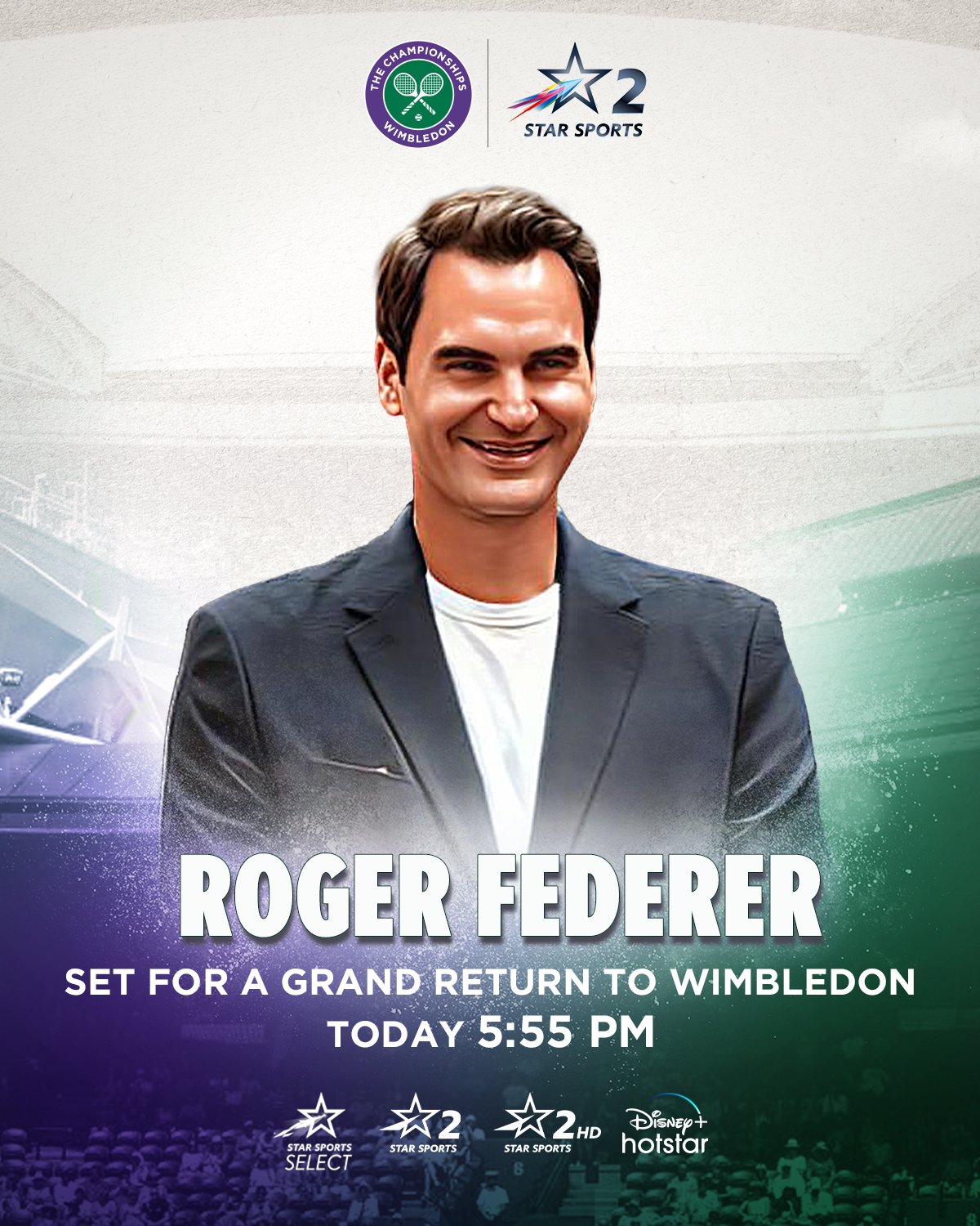 Star Sports on Twitter "The Swiss Maestro rogerfederer is set to be honoured at the stage