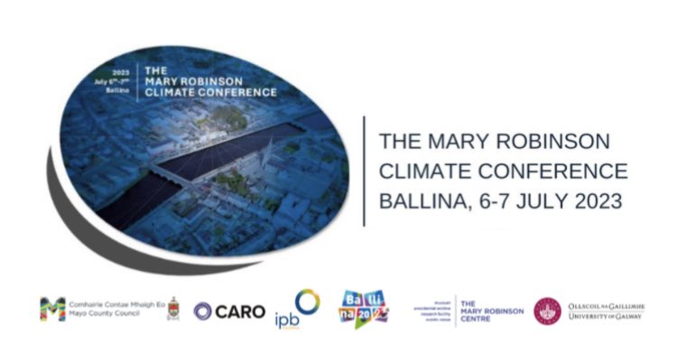 I’ll be speaking at the @MaryRobinsonCtr this Thursday July 6th in #Ballina Co. Mayo. I’ll be introducing the newly created Student Climate Coalition Ireland formed by @tcddublin @ucddublin @myIADT @uniofgalway and @WeAreTUDublin #Irish universities #Climate @ShaunaReports