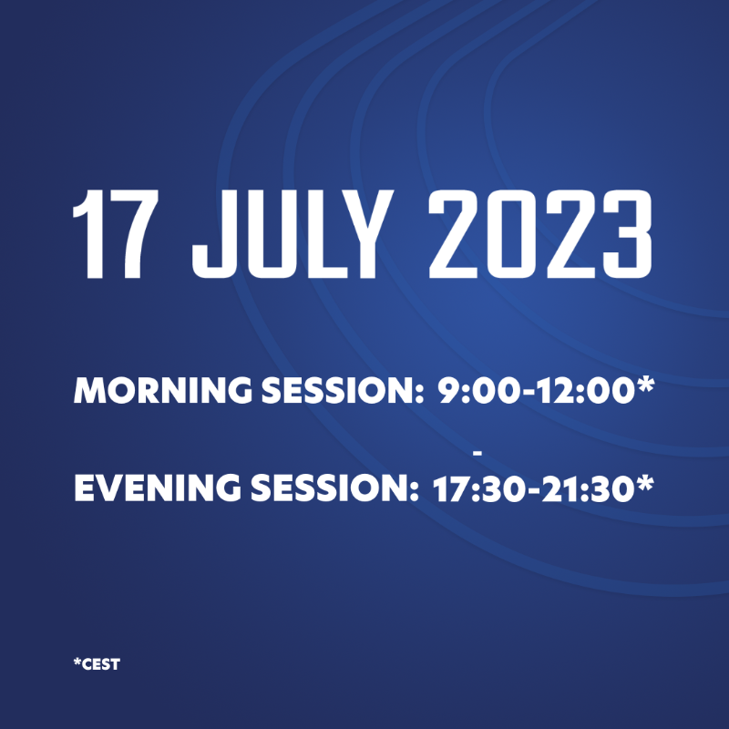 ParaAthletics's tweet photo. From 8-17 July, your agenda 🗓️ is sorted!  
Follow the #PARIS23 Para Athletics World Championships with us 💙 

📺 https://t.co/4l9K6R7Vh9*
🎟️ Tickets from 10,99 EUR: https://t.co/8qmbOwijve

*subjected to geo-blocking restrictions 

#ParaAthletics @paralympics @wpaparis23