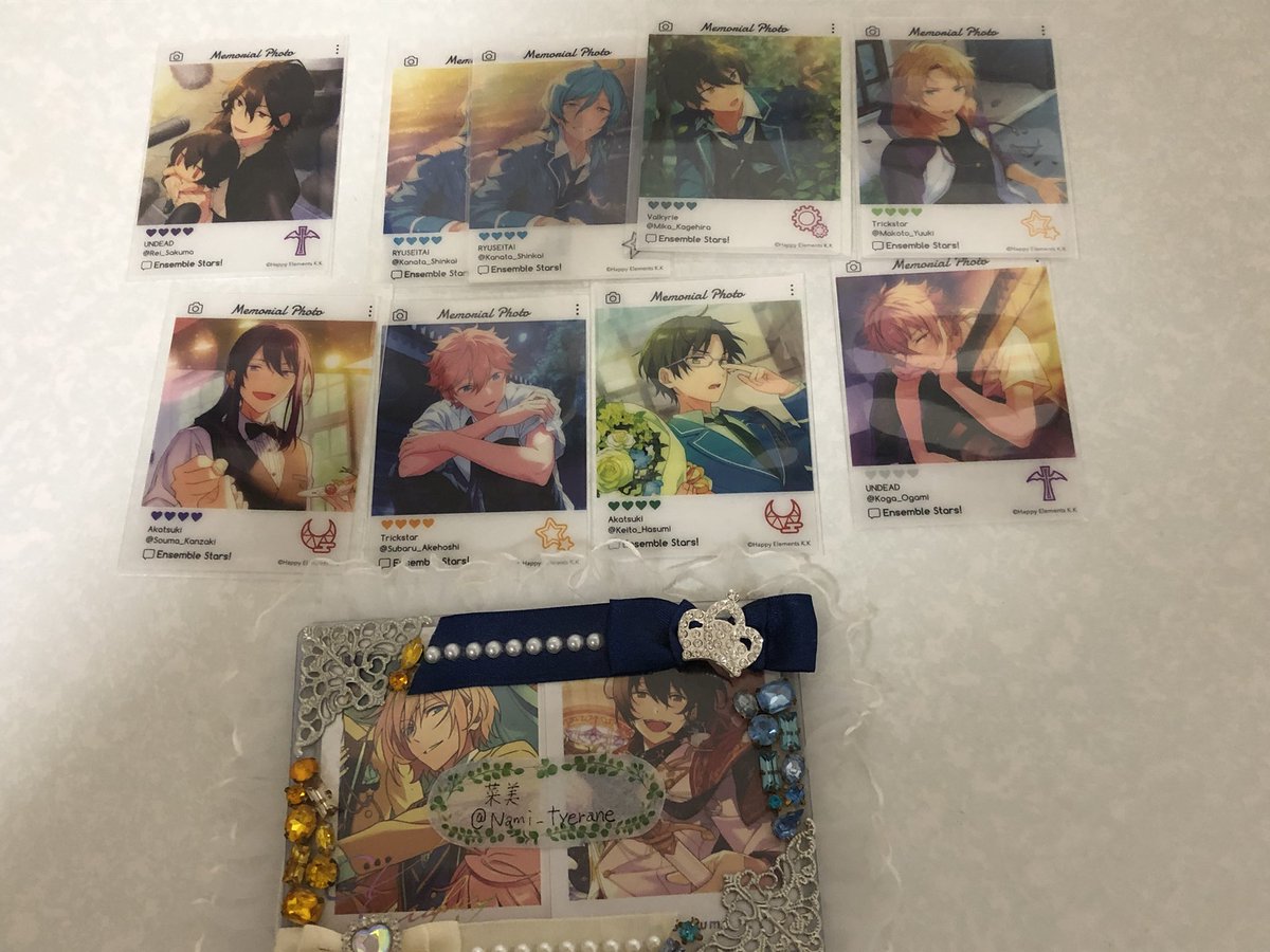 Nami_tyerane's tweet photo. 【交換】
あんスタ あんさんぶるスターズ！
エモカ EMOCA

譲:写真

求:
ズ！→エモカ2
凛月、英智、なずな

ズ！！→エモカ2
凛月、英智、藍良、なずな

零は凛月との交換のみ
心当たりのある方がいらっしゃいましたら、お気軽にお声がけ頂けますと幸いです。
よろしくお願いいたします。 https://t.co/9mZN5KTKO4
