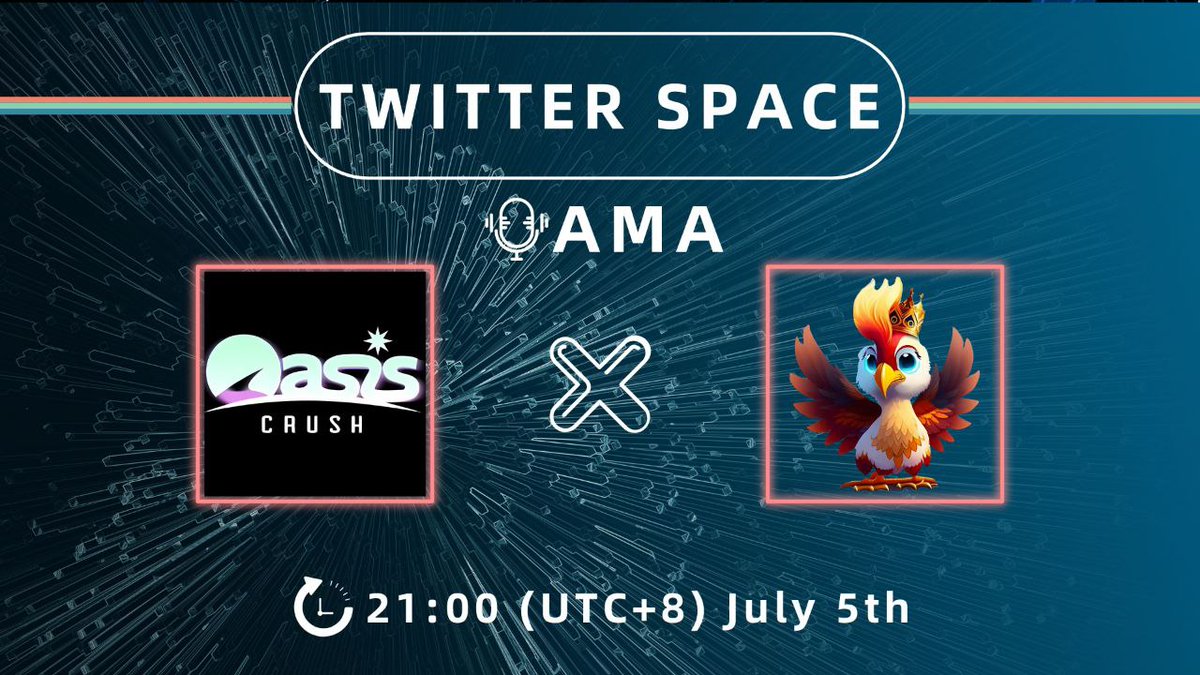 📣 Join us for an exciting AMA with <a href="/BIBI_Foundation/">BIBI</a> community on Twitter Spaces! 🎉

🗓️ Mark your calendars for July 5th at 9:00 PM SGT.

Don't miss this opportunity to connect and learn more about their amazing work! 

See you there! 🚀✨ #AMA #BIBIFoundation #TwitterSpaces