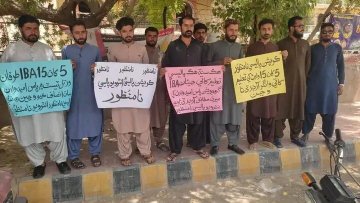 ShafiqueAbbas72's tweet image. شاگردن جو ھڪ ھي آواز انٽرويو پاليسي نا منظور 
#WeRejectInterviewPolicy
#SindhRejectsInterviewPolicy