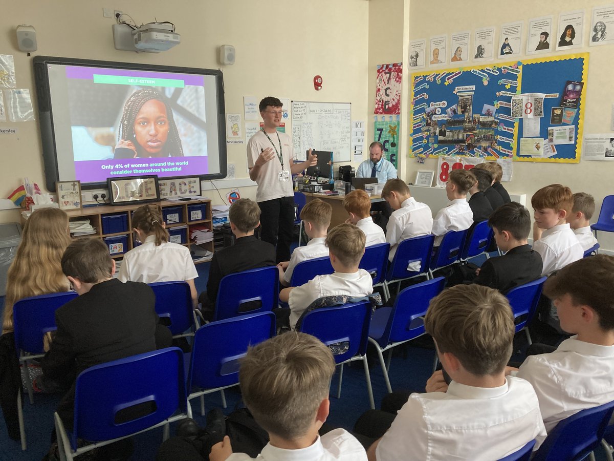 CongletonHS's tweet photo. It's STOP Morning at CHS today and students in Y7-10 are engaging in a range of age-appropriate PSHE topics including Self-Esteem, Racism, Diversity, Extremism, Substance Abuse, Body image, Sexual/Gender Identity, and CV/Interviews. Thank you to all our guest and staff speakers. https://t.co/VnacIHZo2c