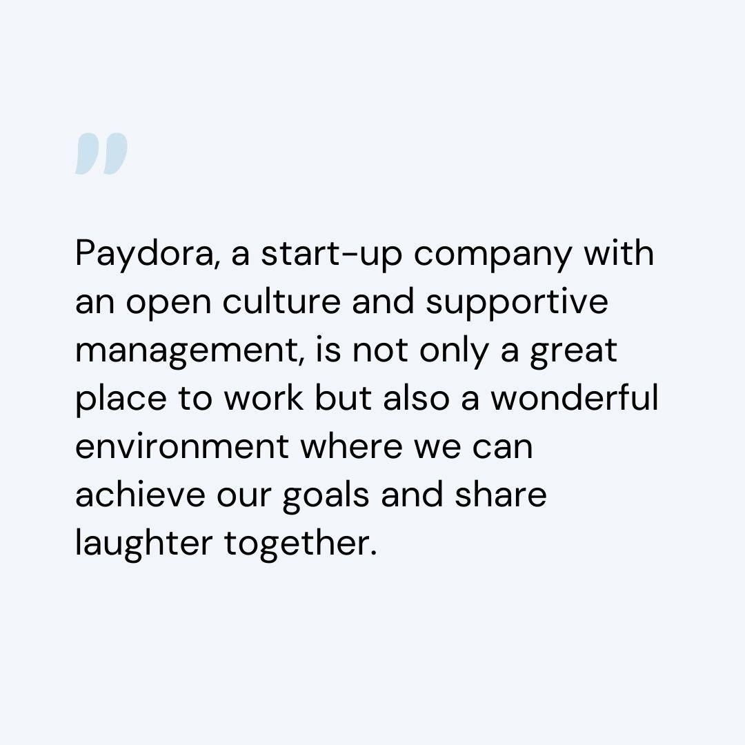 paydora_fintech's tweet photo. 👋Meet Kee-Ping, our Operations Manager who focuses on managing vendors and solving any customer issue while never miss his sense of humor. 

Read on to find out what Kee-Ping values most about his work at Paydora. 👀

#operation #interview #Startup https://t.co/85tR0Ee5xt