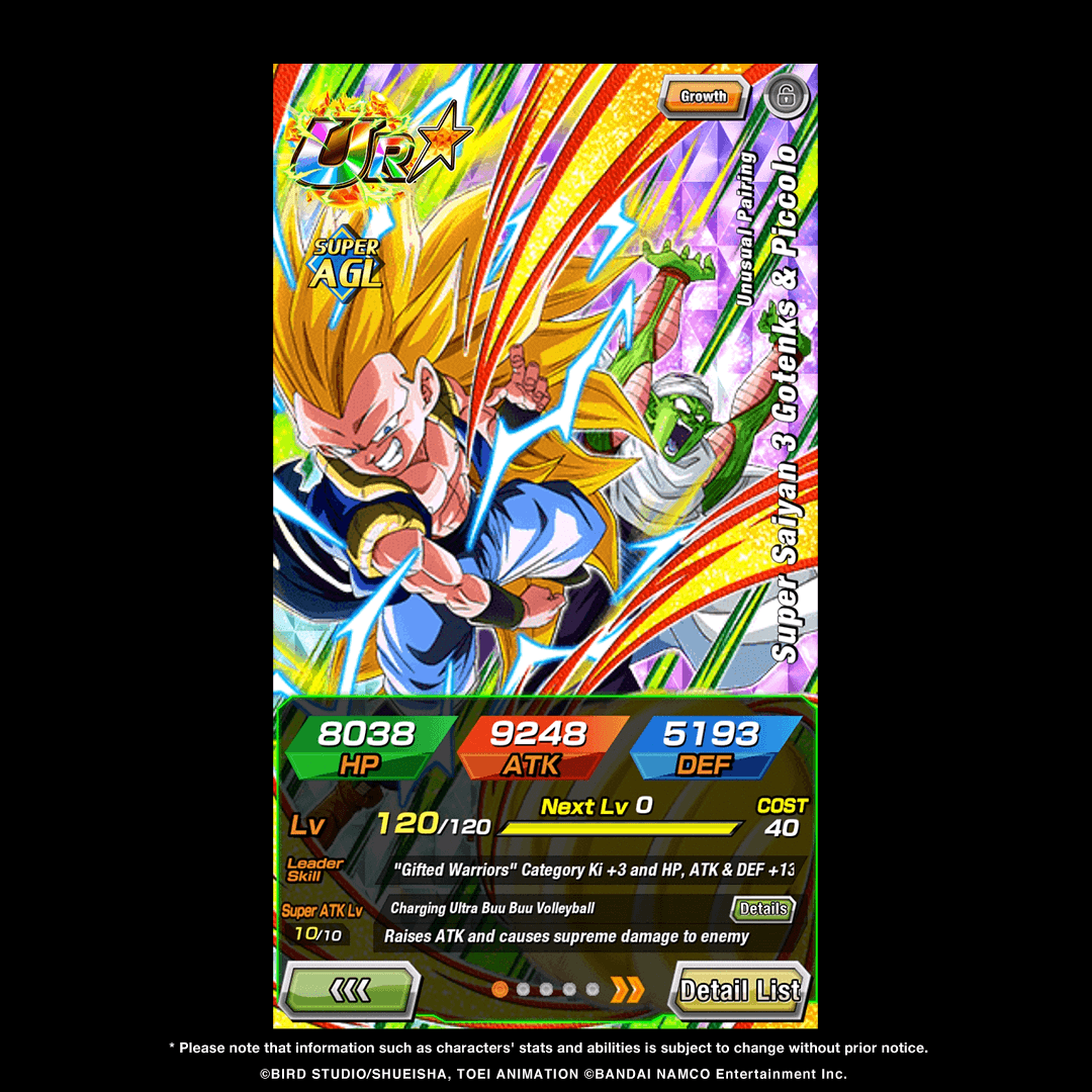 Dragon Ball Z Dokkan Battle on Twitter "Firsthand information on UR