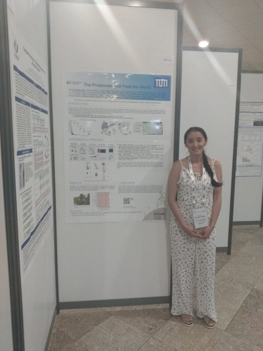 The Proteomes That Feed The World (@cropproteomics) on Twitter photo It's so lovely to be in <a href="/PBE2023/">PBE2023 - MARSEILLE</a>; <a href="/PaulaAndradeGal/">Paula Andrade Galán</a> will present a poster about the #cropproteomeengine; If you want to chat or discuss, come stop by the poster 0011-A in the section for domestication in retrospect and the future of breeding🤩
#PBE2023 #plantbiology #proteomics It's so lovely to be in <a href="/PBE2023/">PBE2023 - MARSEILLE</a>; <a href="/PaulaAndradeGal/">Paula Andrade Galán</a> will present a poster about the #cropproteomeengine; If you want to chat or discuss, come stop by the poster 0011-A in the section for domestication in retrospect and the future of breeding🤩
#PBE2023 #plantbiology #proteomics