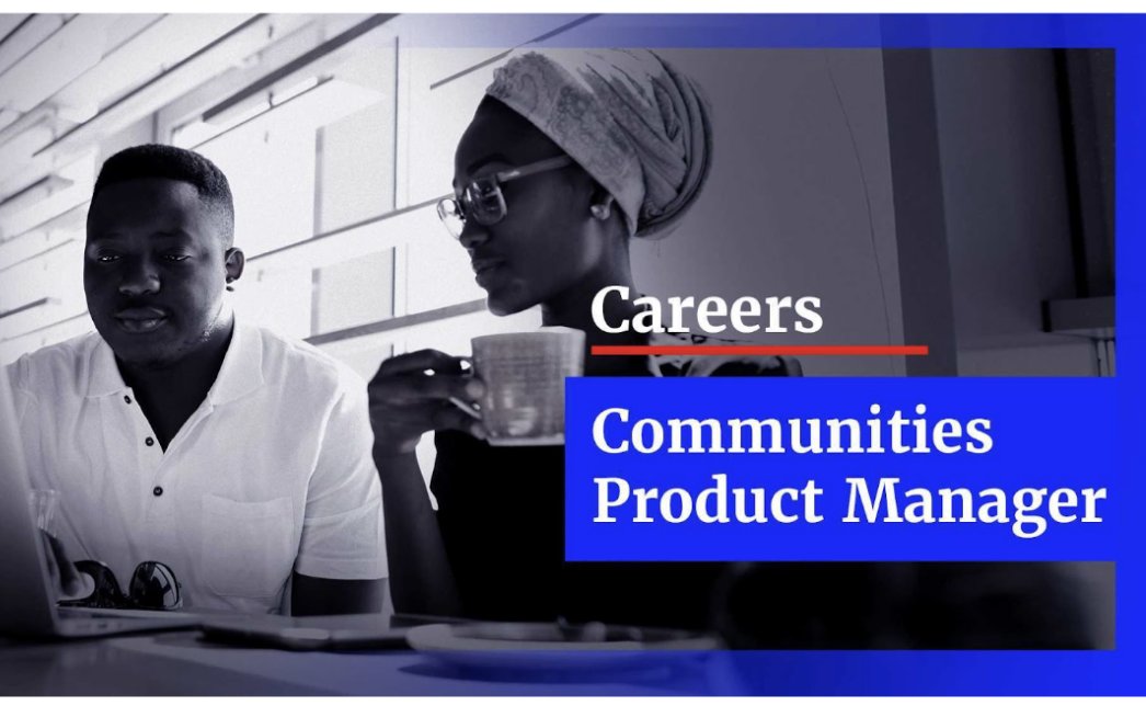 🚨 We’re hiring!

We’ve got a vacancy for a Communities Product Manager, someone who can cultivate impact-driven communities among media professionals and technologists.

💡 Find out more about this exciting opportunity here: bit.ly/432amE5