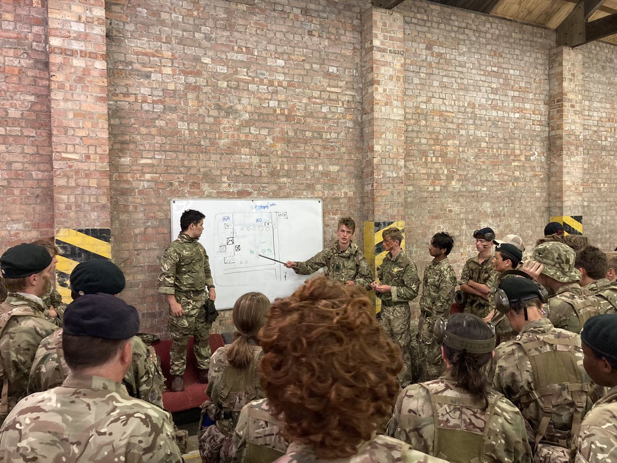 Our cadets have joined forces with <a href="/WycliffeCCF/">Wycliffe College CCF</a> for summer camp and have been preparing for the big finale of our blank firing exercise.