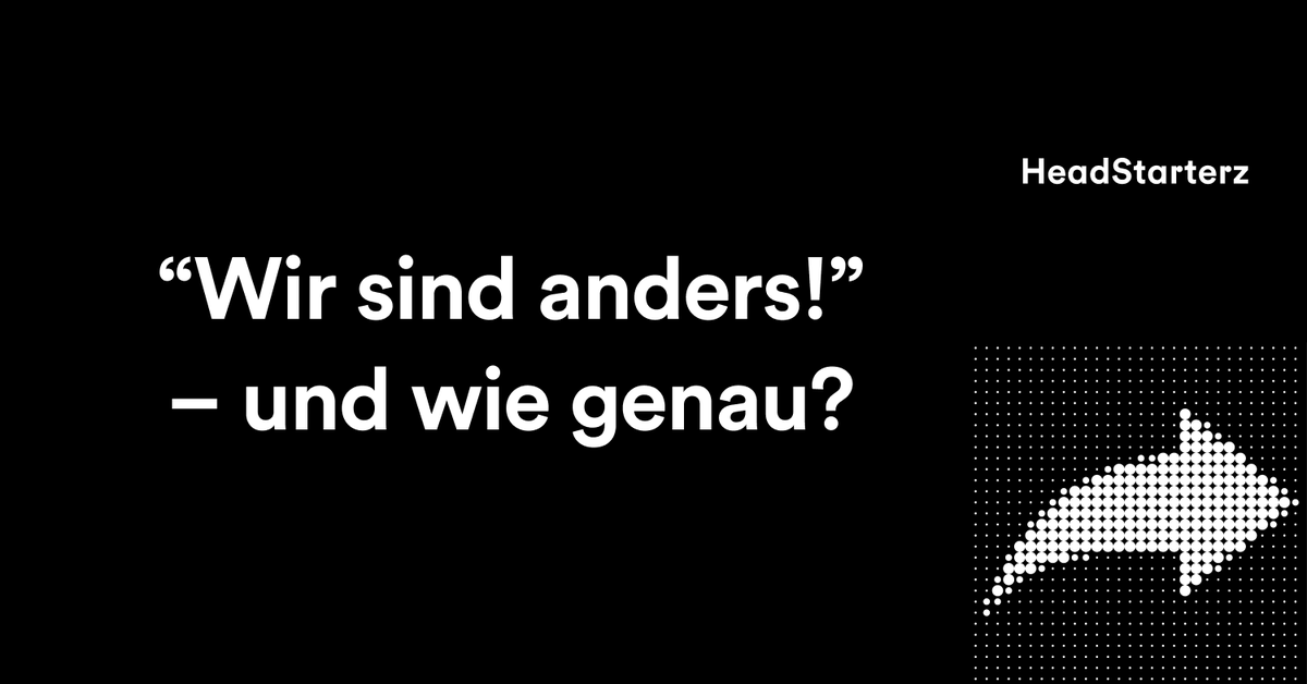 headstarterz's tweet photo. «Wir sind anders!» – das behaupten viele. Was unterscheidet deine Firma wirklich? Echte Differenzierungsmerkmale sind: selten, wahr, beweisbar, relevant.

Beispiele  zur strategischen Differenzierung im Rechtsmarkt: https://t.co/W6jvvihSUQ

#legalmarketing #marketingstrategie https://t.co/57o4B5Tifs