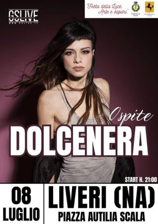 SciscianoNotiz1's tweet photo. “Festa della Luce. Arte e sapori.”, nuovo evento a #Liveri: Sabato 8 luglio, ospite della serata l’artista #Dolcenera. Il Comune di #Liveri ospiterà una nuova tappa del progetto “Festa della Luce. https://t.co/1qLnG2iqOQ https://t.co/vrc5jUgzxC