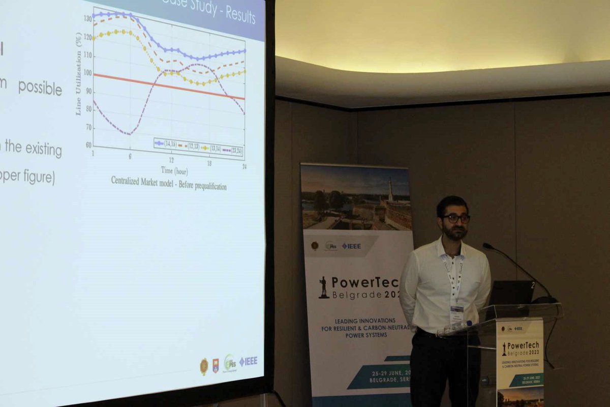 j0naras's tweet photo. Thrilled to have had the opportunity to present my research at Powertech Conference in Belgrade!

Grateful for the amazing audience and the chance to be a part of this incredible event.

@KIOSCoE @UCYOfficial @ieee_pes https://t.co/16khWQprbf