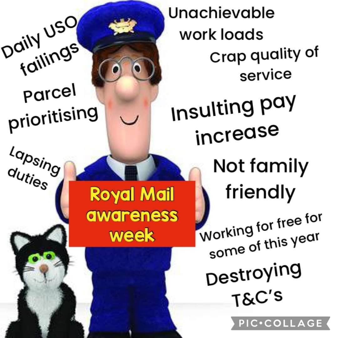 Postal Workers Say No tweet media