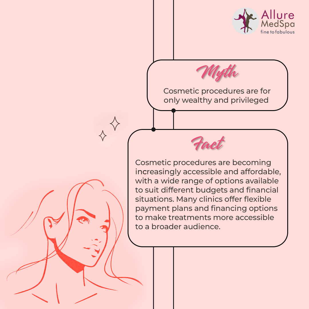 Unmasking the Myths: Exposing the Truth behind cosmetic Procedures.

To know more about it contact at 📧 alluremedspa.in@gmail.com
or call: 📞 +9198690 41559

#CosmeticSurgery #PlasticSurgery #CosmeticProcedures #CosmeticEnhancement #SurgicalMakeover #BodyContouring #facts