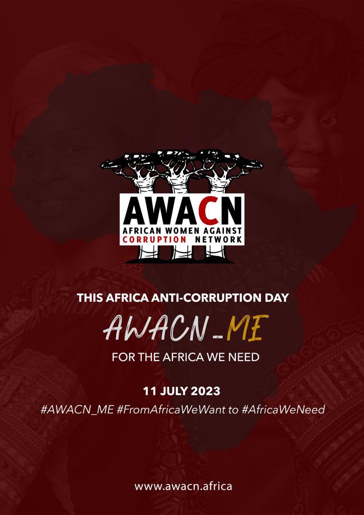 zakhonamvelase's tweet photo. This Africa Anti-Corruption Day 11 July 2023, we are unmuting African Women’s perspectives on corruption in the continent to drive a new of action that creates change. visit https://t.co/X3Ms5FOvVg to your #AWACN_ME for the Africa We Need. #BeyondAfricaWeWant #theAfricaWeNeed https://t.co/ceUunvvmb2