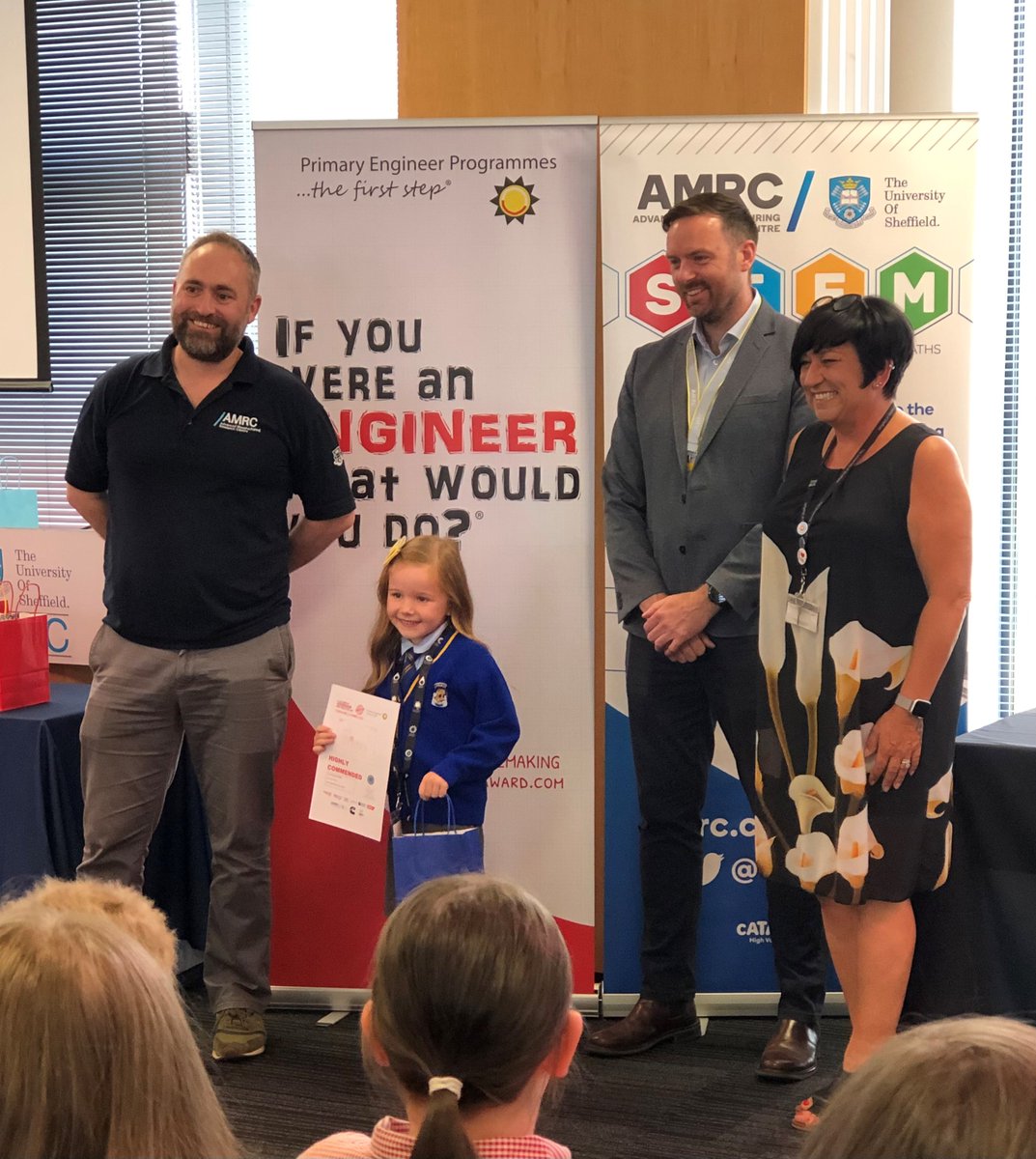 WeltonPrimary's tweet image. Awards Night. We are so proud of our engineers of the future. #sparkofgenius