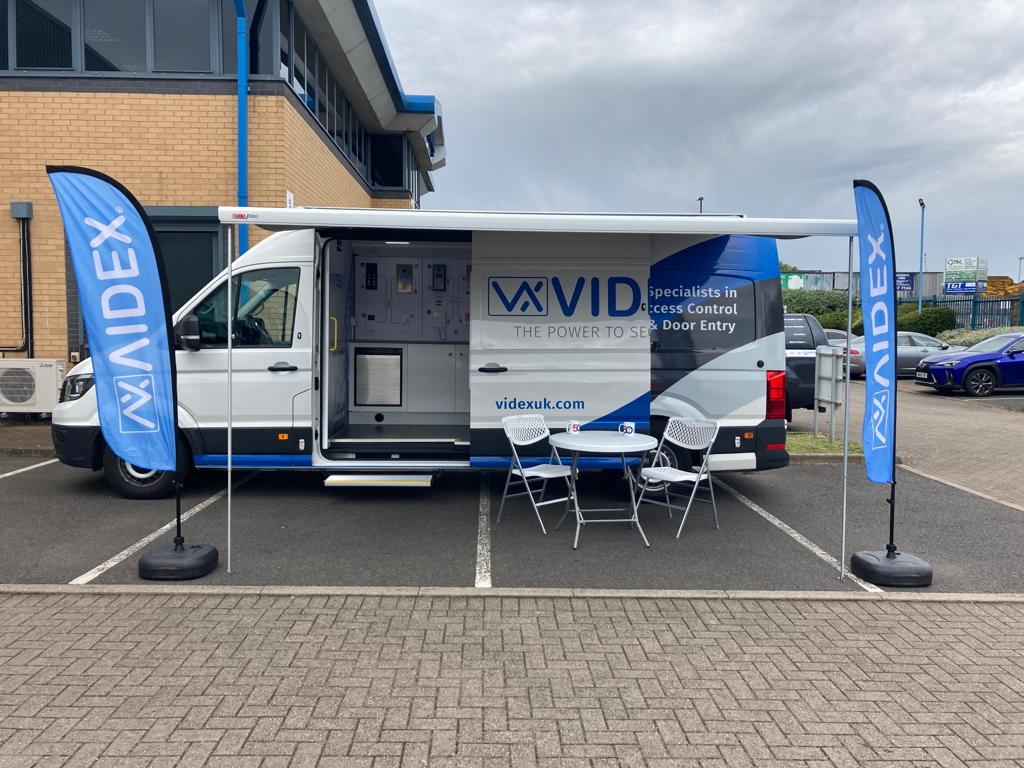 AldridgeSec's tweet image. 🤩 We are extremely excited to have @videxsecurity and their demo van join us in Birmingham today!

🚚We would love for you to come over, have a tour of the van, and see how Aldridge &amp;amp; Videx can help you with your entry and access control challenges!

#Security #AccesControl