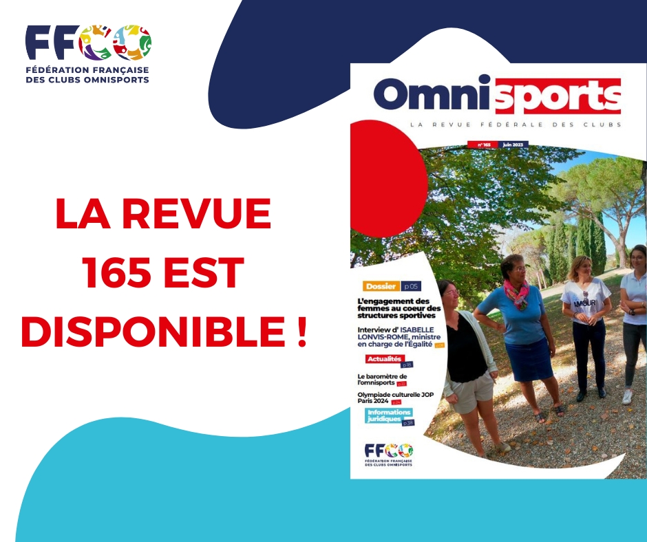 [Revue #OmniSPORTS] : le numéro 165 est #disponible ! Sujet d'actualité du mouvement #sportif, la revue est consacrée à l'engagement des #femmes au cœur des #structures.

La revue est à lire ici 👉 ffco.org/revue-omnispor…

<a href="/OlbiaConseil/">Olbia Conseil</a> - <a href="/Sports_gouv/">Ministère des Sports 🇫🇷</a> - <a href="/Sante_Gouv/">Ministère de la Santé</a>