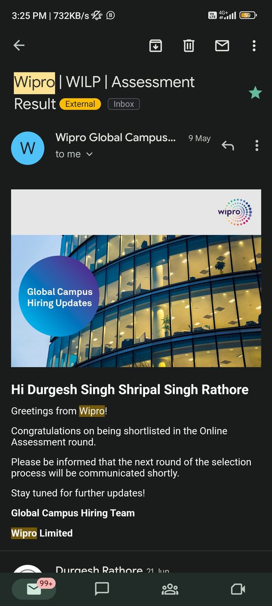 goforitdurgesh's tweet photo. @WiproCareers @joinsuperset @Wipro
It's been a month, yet there's no update or communication on the business discussion round. https://t.co/dPEdcyV35k