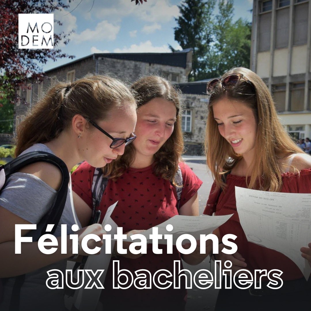 🧑‍🎓 #Bac2023 | Félicitations aux bacheliers !

🟠 Nos jeunes de terminale ont obtenu les résultats du baccalauréat, premier grand diplôme de leur vie.

👏 Bravo à tous les nouveaux bacheliers, et tous nos vœux de réussite pour la prochaine étape de votre parcours !