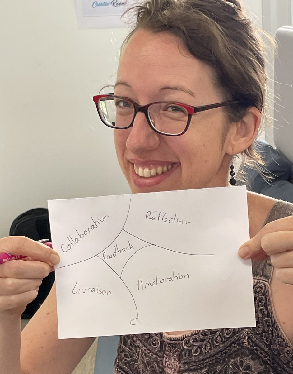 Advanced Agile Masterclass Paris, we have a new Heart of Agile logo 😆. Thank you, <a href="/JulieQuille/">Quillé Julie</a>