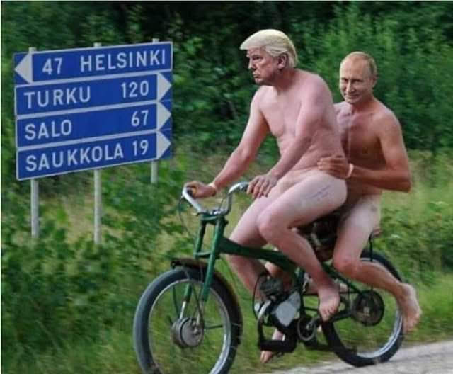 #TrumpRally #putin
July the 16th 2018 trump and putin had great freetime in Helsinki. https://t.co/Kng4Wq6VWy