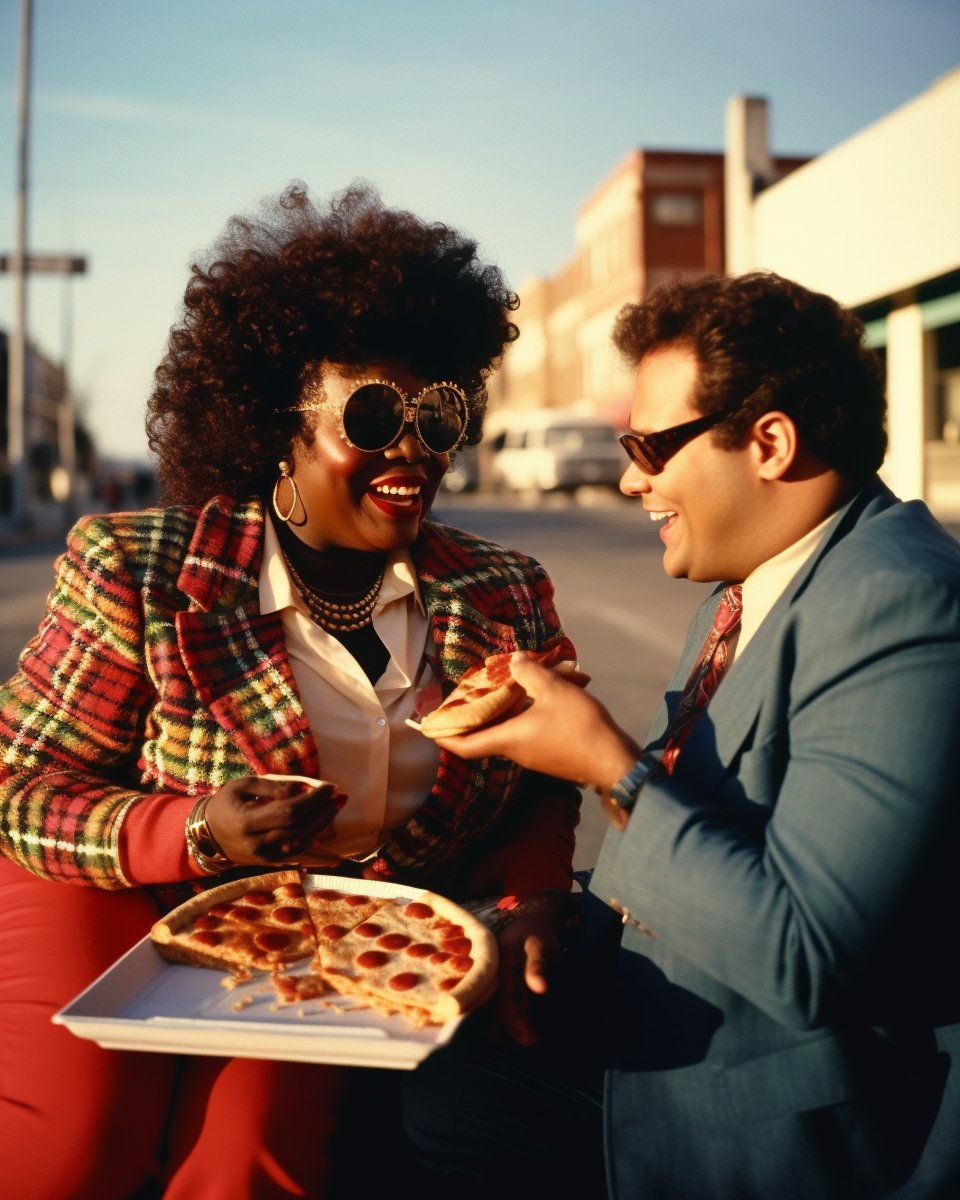 GM friends
Have a wonderful day ☀️🍕
.
#AIart by me )