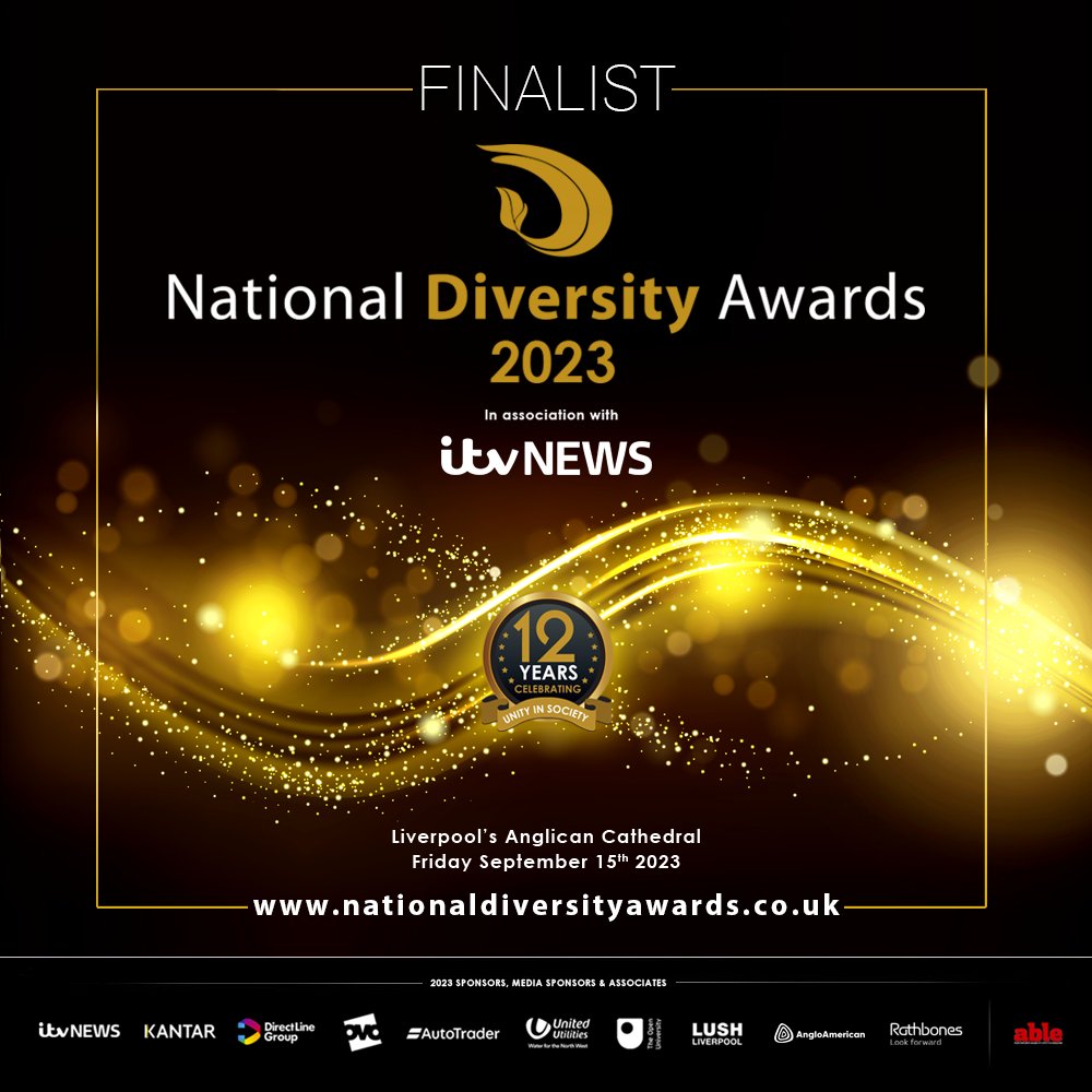 Movema are Finalists for the National Diversity Awards!🏆

We would like to thank all of you who voted for us and to those who have participated in making Movema what it is today.🧡

@ndawards 

#NDA23 #NDA #NationalDiversityAwards #Shortlist #dance #liverpool #community