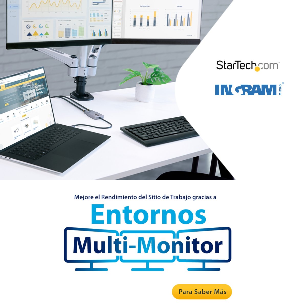 IngramMicroES's tweet image. #Promo ☀️
Este verano, ¡ahorra con StarTech.com!
Promociones que no te querrás perder para entornos multi-monitor

🔗es-new.ingrammicro.com/media/newslett…

#StarTechcom #entornosmultimonitor #ofertaespecial
