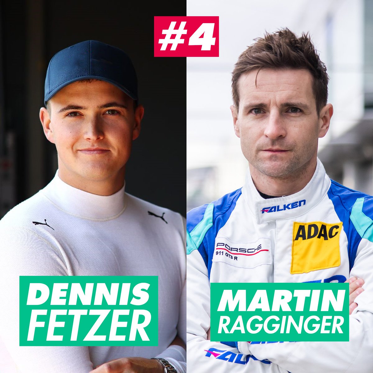 FALKEN Tyre Europe (@falkentyres) on Twitter photo Meet our drivers for this weekend’s #NLS5:
Car #3 💙
<a href="/joeleracing/">Joel Eriksson</a>
<a href="/David_Pittard/">David Pittard</a>
Car #4 💚
<a href="/mragginger/">Martin Ragginger</a>
Dennis Fetzer
#FalkenTyres #FalkenFam #FalkenMotorsports #tyres #tires #motorsport #performancecars #racecars #NLS #NLS5 #Nurburgring Meet our drivers for this weekend’s #NLS5:
Car #3 💙
<a href="/joeleracing/">Joel Eriksson</a>
<a href="/David_Pittard/">David Pittard</a>
Car #4 💚
<a href="/mragginger/">Martin Ragginger</a>
Dennis Fetzer
#FalkenTyres #FalkenFam #FalkenMotorsports #tyres #tires #motorsport #performancecars #racecars #NLS #NLS5 #Nurburgring