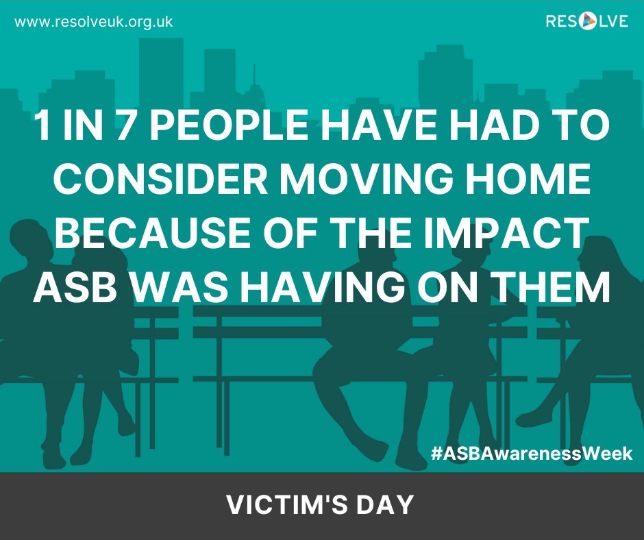 MSBSolicitors's tweet photo. Today is #VictimsDay

MSB recognise the harm ASB can cause. By obtaining 'Civil Injunction Orders' against perpetrators of ASB, we can support and protect the victims of ASB.

@ResolveASB

#ASBAwarenessWeek #MakingCommunitiesSafer https://t.co/doQJXrcfGF