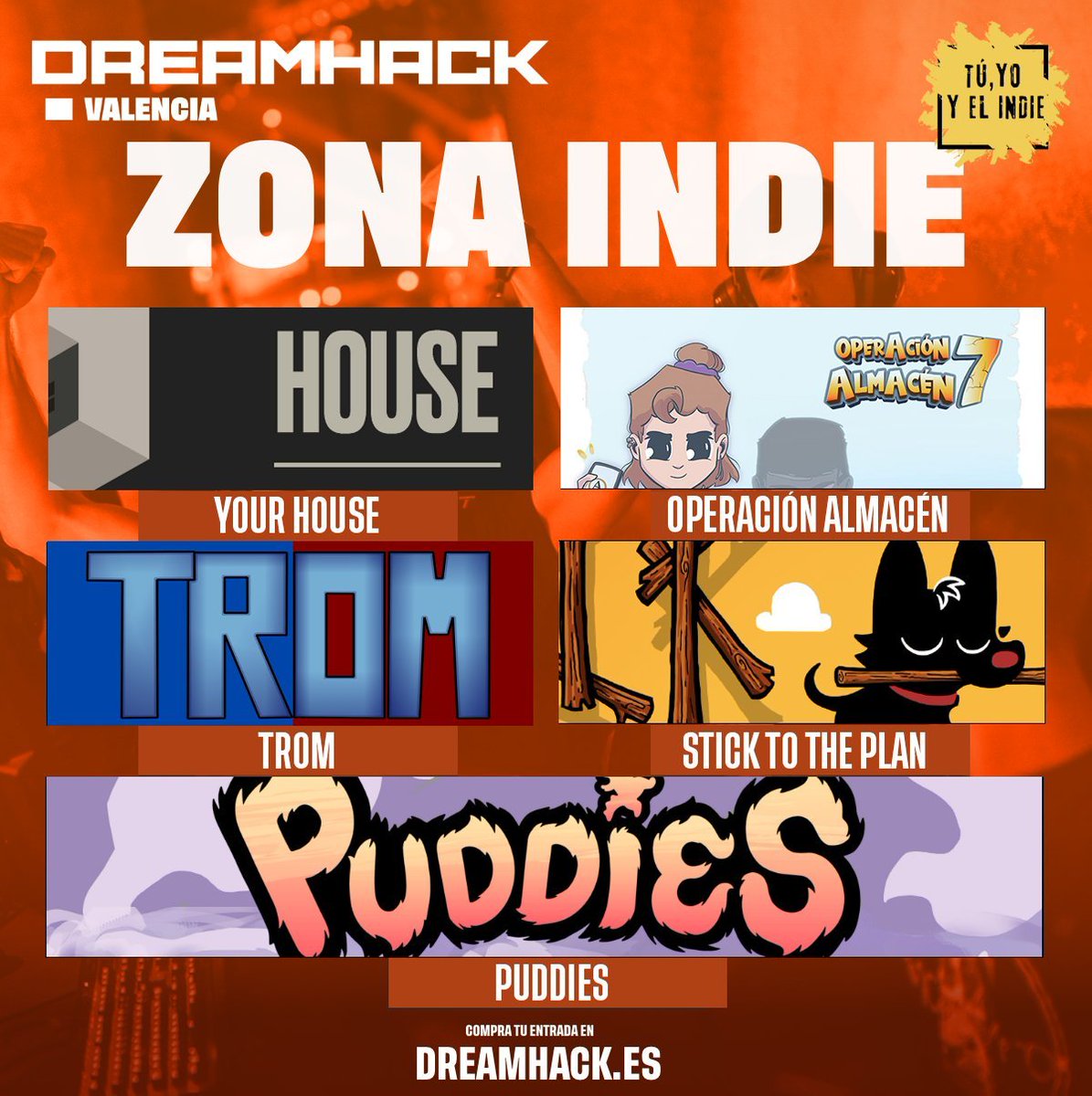 OpAlmacen7's tweet photo. @DreamHackSpain Del 6/07 al 9/07, Operación Almacén 7 estará  en la Zona Indie de #DHVLC con @p_e_works, @MasterCrowd_G, @DeadPixelTales, @IracoonGames, @Raccoon_GStudio, @VoragineGS, @AncientKingdom1 y muchos más juegos alucinantes. ¡No os lo perdáis! 😉 https://t.co/zMkEp4XnPF