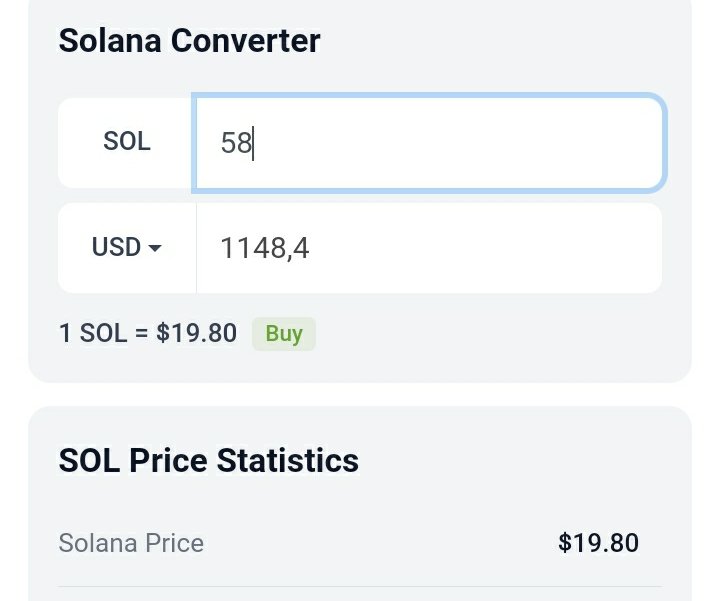 King_SOL69's tweet image. Last week I add 58 SOL to my wallet, today is worth 1148$ 

Drop you $SOL wallet if you would want some ❓

#Solana