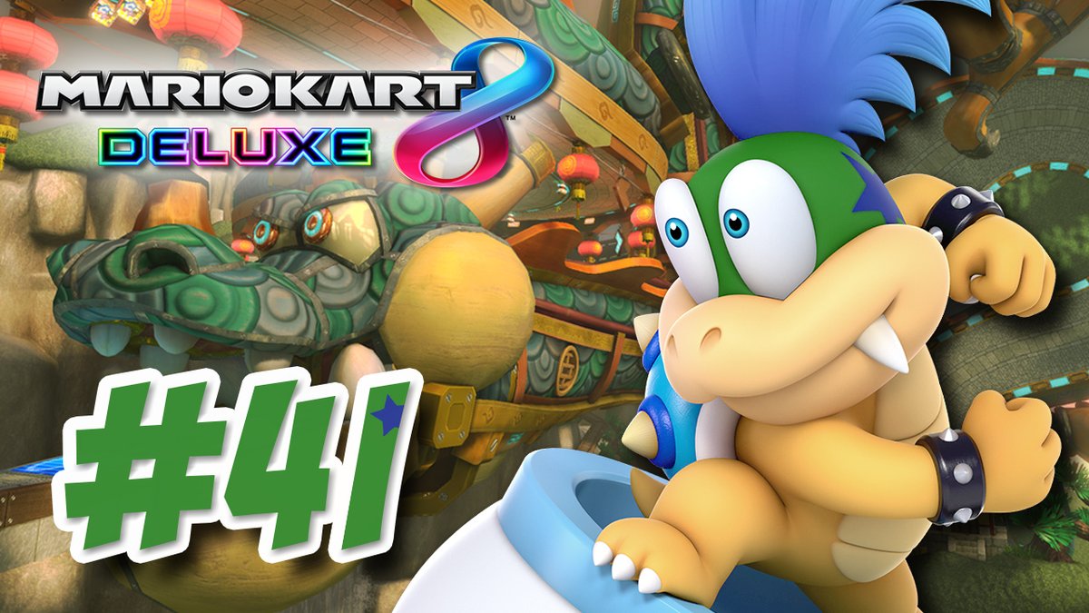 Moysche's tweet image. Hi-LARRY-ous! Mario Kart 8 Deluxe Online Multiplayer Gameplay - Part 41! (No Commentary) youtu.be/YH6E1UeBUyM via @YouTube 
#mariokart8deluxe #mariokart8 #mariokart #mario #supermariobros #mariobros #nintendo #nintendoswitch #moysche #funny #gaming #larrykoopa #koopalings