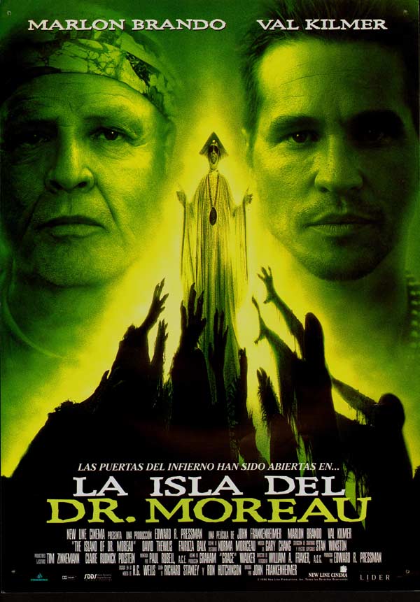 🎟️

1️⃣9️⃣ La Isla del Dr. Moreau

🏝️

#laisladeldoctormoreau
#newlinecinema #johnfrankenheimer #marlonbrando #valkilmer #davidthewlis #ronperlman #markdacascos #hgwells #drmoreau

⬇️Siga al acomodador🔦