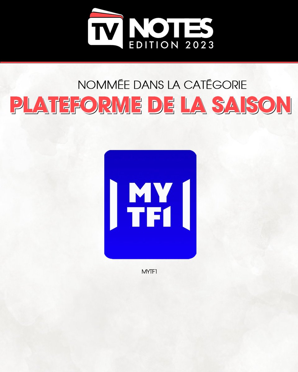 tf1plus's tweet photo. ✨ Les #TVNotes de Pure Médias sont de retour !
👉 Votez pour votre plateforme favorite mais aussi pour les personnalités et programmes qui ont fait votre année : https://t.co/rYyf9EDaE0 https://t.co/b1MQkubBwC