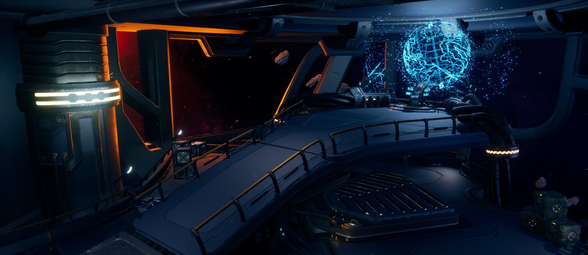 LoeizV's tweet photo. SHIFT cockpit !
Had to give importance to the first room of our game, and make it look like a beacon for a new player !
(Moarrrr on artstation👀...) https://t.co/vkAOVhwD2n