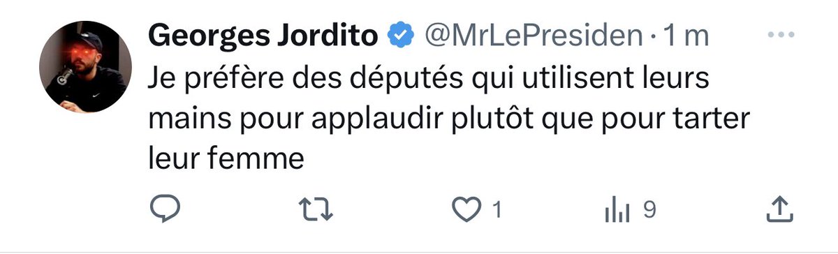 MrLePresiden's tweet photo. Drame en trois actes https://t.co/5QGeZdngeI