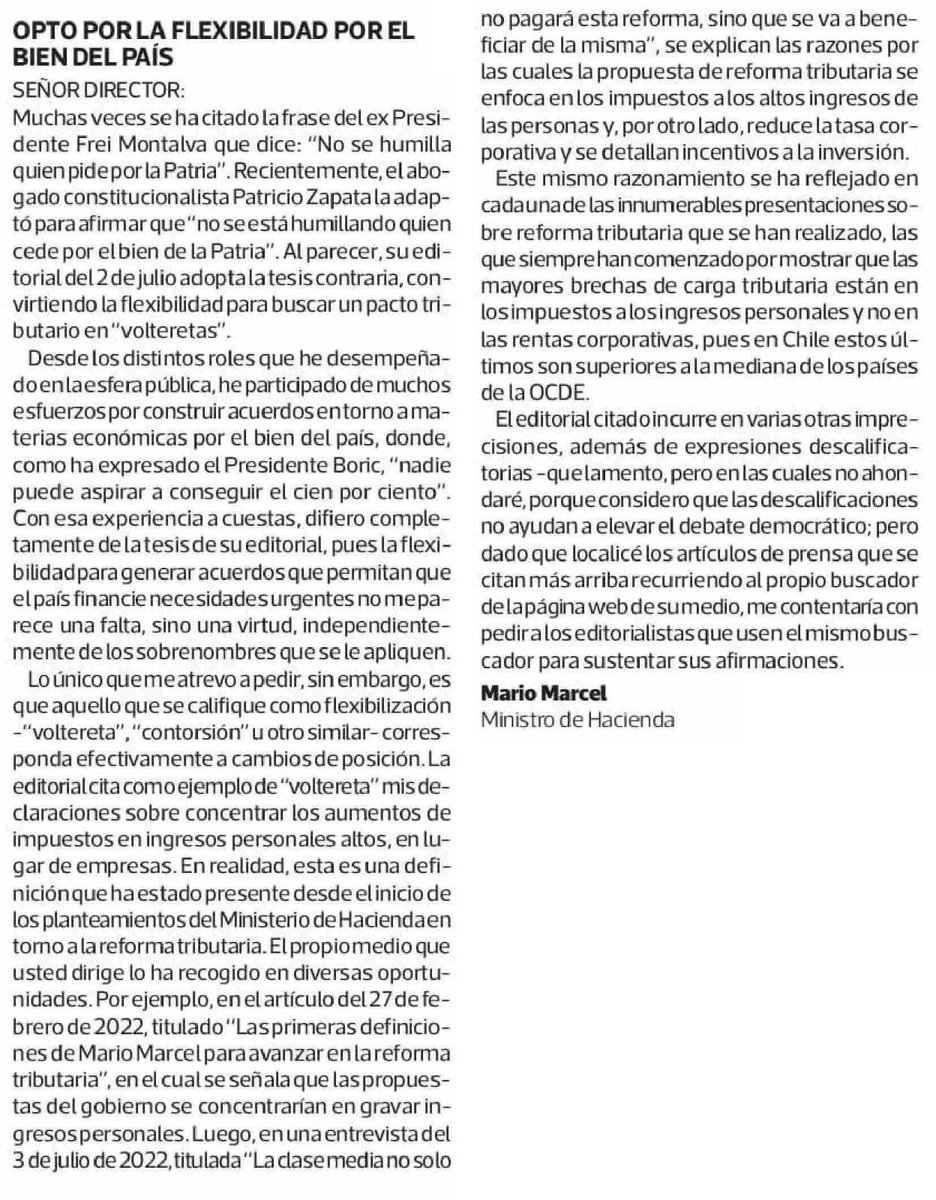 nico_grau's tweet photo. Muy buena carta del ministro Marcel https://t.co/eNH86XpKNw