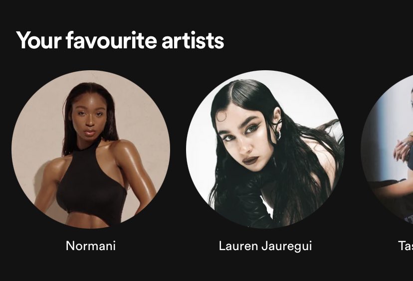 laurmanicontent's tweet photo. yes spotify you’re right https://t.co/ftr4QbaAtF