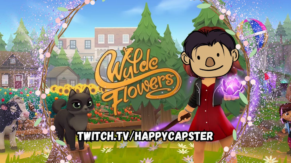 MariaBrewista's tweet photo. The time has finally come. I get to embrace my full queer witch vibes.

HUGE thank you to @StudioDrydock for giving me a key to "Wylde Flowers." They're currently having their VERY FIRST sale, so go grab the game for 20% off! #ad  

Let's get farming, shall we?

LIVE @ 2pm EST https://t.co/rM40xVUiiB