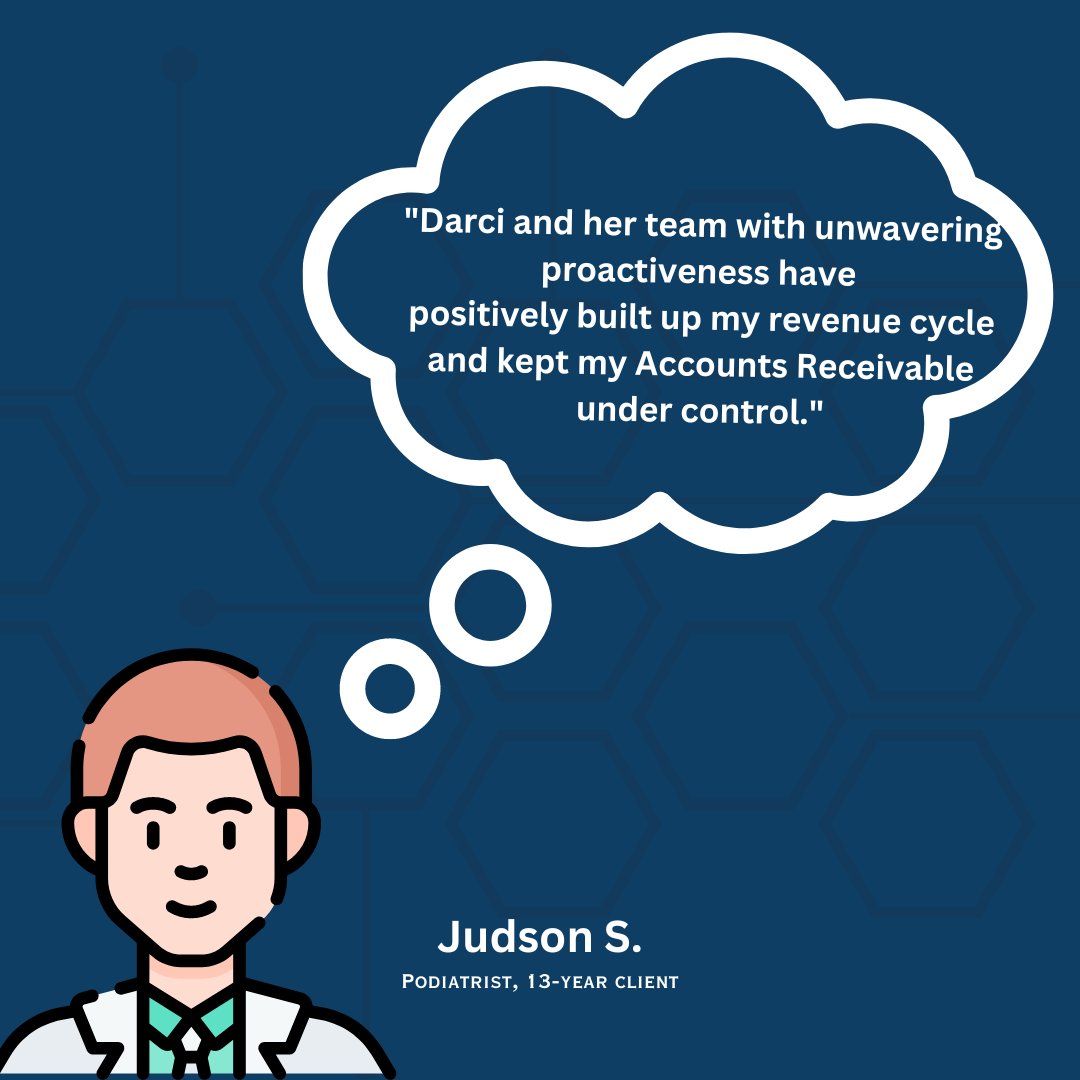 zas_systems's tweet image. We are incredibly grateful for the opportunity to work with you and your practice. Darci and our exceptional team are dedicated to delivering unwavering proactiveness in managing your revenue cycle and keeping your Accounts Receivable under control.

#RevenueCycleOptimization