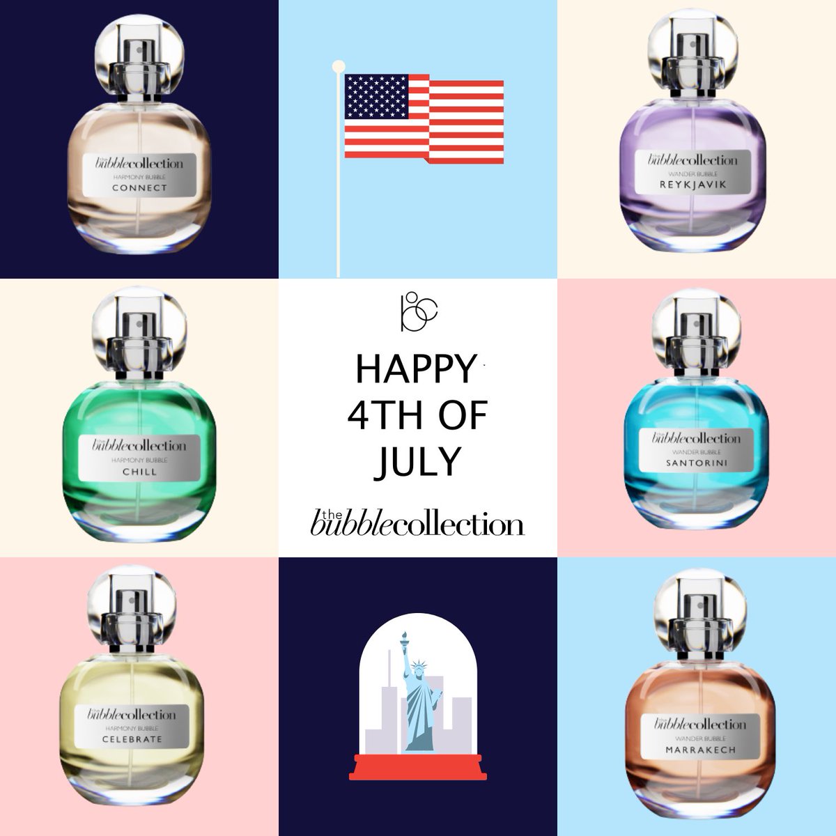 🎆 Celebrate Independence Day with The Bubble Collection! 🇺🇸💥

Join us in commemorating this special day with our exquisite niche fragrances, proudly made in the USA! 🌟🌿🐇

#thebubblecollection #IndependenceDay  #fragrance #sotd #peta #leapingbunny #vegan #crueltyfree