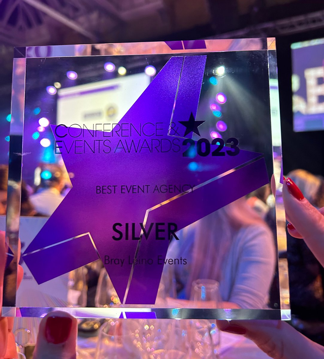 We scored Best Events Agency silver at Friday’s Conference &amp; Event Awards 2023. To the people who make Bray Leino Events such a great agency, congratulations – you make it all possible. brayleinoevents.com/news/best-even…

#ConfEventAwards #EventProfs #EventProfsUK #WeAreHiring