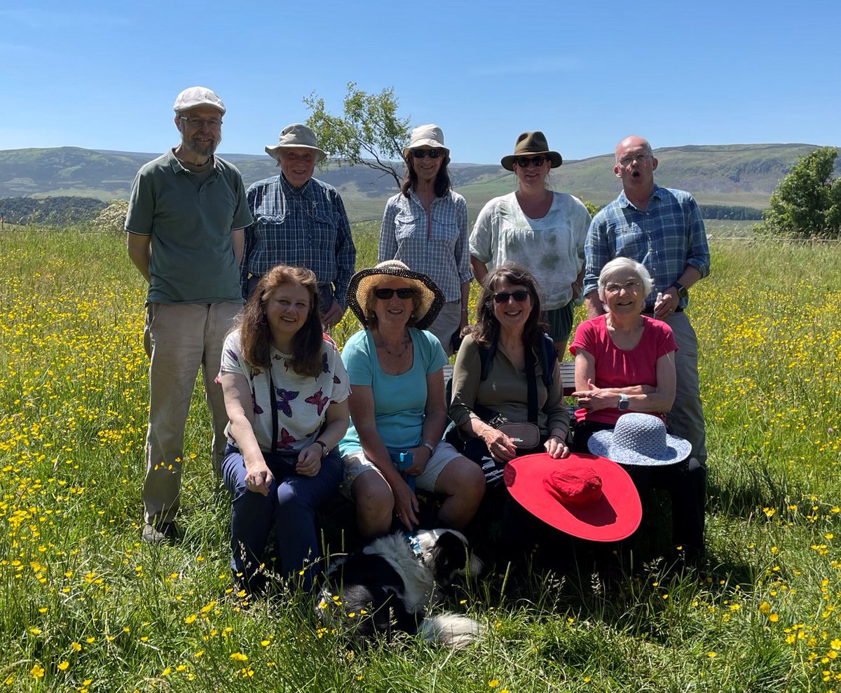 TeesdaleFlora's tweet photo. In 2023, Teesdale Special Flora has
held 8 walks 
💮for 60 members of the public

Led and supported by 
🧭9 Upper Teesdale Botany Group volunteers 

Walk App coming soon featuring frogs and carnivorous plants 
@NHeartlands partner,  #GreenRecoveryChallengeFund @HeritageFundUK https://t.co/9vr1CprGJv