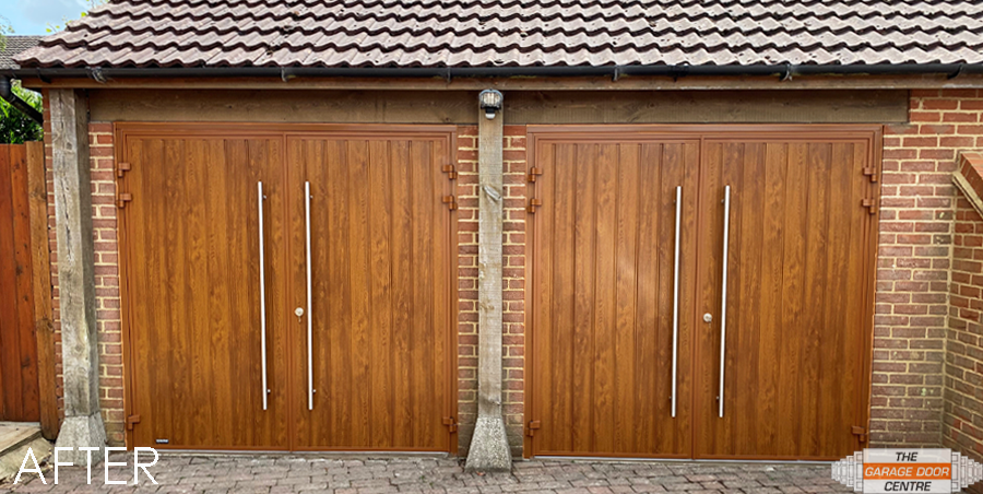 TheGDC's tweet image. 🚪✨ Stunning wooden side-hinged doors! ✨🚪
We took this door from the saddest to the SHINIEST, by sticking with the same style but a door that is:
✨ Much safer
✨ Aesthetically pleasing
✨ More secure
✨ Long lasting

#wooden #sidehinged #timber #tuesdaytransformation