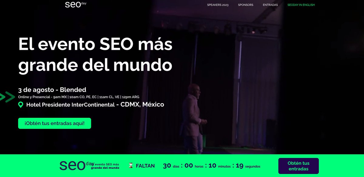 JorgeJaramillo's tweet photo. En 30 días se realizará el evento de SEO más grande del mundo en CDMX. Cuentan con conferencistas muy tesos cómo Aleyda Solis de @Orainti, Claudio Cabrera de The Athletic y Maria White de @sengineland. 

Si van a ir, usen el código de descuento: 'jorgejaramillo' se ahorran un 10% https://t.co/N8SYZMYD6c